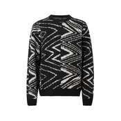Volcom Pulover ZAGNER  crna / prljavo bijela