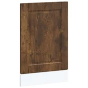 Vidaxl Plošča za pomivalni stroj Porto dimljen hrast 45x1,5x57 cm