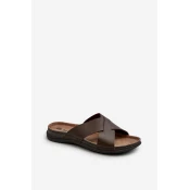 Comfortable Lightweight Eco Leather Slippers Inblu