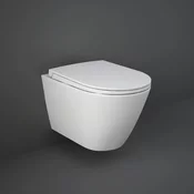 WC ŠKOLJKA VISEČA RESORT BREZ ROBA, BELA, RAK CERAMICS | Topdom