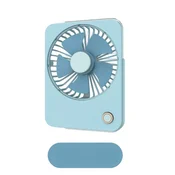 INF Ultra-tanek zložljiv namizni ventilator s 3600mAh baterijo Blue, (5000286665)