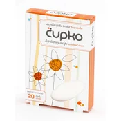 Cupko Depilacijske trake bez voska