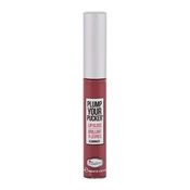 TheBalm Plump Your Pucker sijaj za ustnice z morskim kolagenom 7 ml odtenek Elaborate