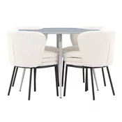 Jedilniški komplet Dallas 4561 (Siva) 75cm