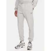 Reebok Spodnji del trenirke RK25146CCM Siva Regular Fit