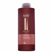 Londa Professional Velvet Oil Conditioner negovalni balzam za goste in neurejene lase 1000 ml