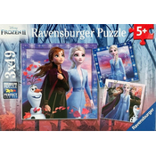 Ravensburger Puzzle 050116 Disney Ledeno kraljevstvo 2, 3x49 komada