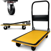 shumee TRANSPORTNI VOZIČEK S PLATFORMO 73x47cm