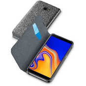 Cellularline Bookcase Galaxy J4 + 2018 60217 BOOKGALJ4PL18K Geld- in Kartenfach, , Črna
