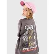Key Street Wheels Kids fantovska majica charcoal