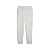 PUMA Essentials Logo Sweatpants Women, Clothing, Light Gray Heather, M