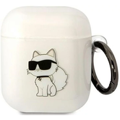 Karl Lagerfeld Airpods 1/2 cover transparent Ikonik Choupette (KLA2HNCHTCT)