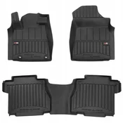 shumee TOYOTA TUNDRA CrewMax 2010-2015 GUMIJASTE ZAŠČITNE PLOŠČE IN PREPROGE ZA VRATA 3D PRTLJAŽNIK