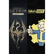 The Elder Scrolls V: Skyrim Anniversary Edition and Fallout 4 G.O.T.Y Bundle (PC) Steam Key GLOBAL