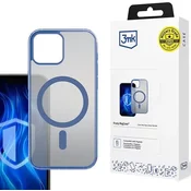 3mk Zaščitni ovitek Frosty MagCase Blue za Apple iPhone 15 Plus