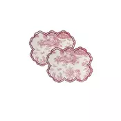 Aberto Design Set podmetaca za rucavanje BST051, 2 komada, Bordo