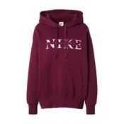 Nike W NSW PHNX FLC PO HOOD GLS, ženski pulover, crvena IH4054