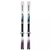 Salomon ADDIKT + MI12 GW F80, set all round smuči, bela L47891800