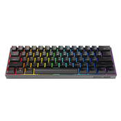Tastatura mehanicka Gaming Fantech MK857 RGB Maxfit61 crna (blue switch)