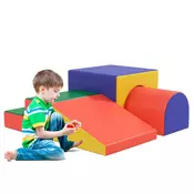 Homestar Set penastih blokov 4 kosa 150x50x39 cm večbarven