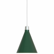 Viseca lampa BOWER 23 cm, zelena, aluminij, Tala