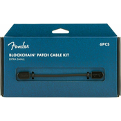 Fender Blockchain Patch Kabel Kit XS Crna Kutni - Kutni