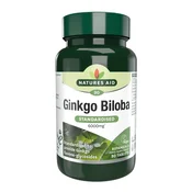 Natures Aid Ginko 6000 mg (močna formula), 90 tablet