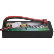 Gens ace Gens ace LiPo akumulatorski paket za modele 7.4 V 5500 mAh Število celic: 2 50 C Škatlasto trdo ohišje T-priključni sistem