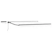 Elektricna retraktabilna tenda Bijela i antracit 4,5 × 3 m