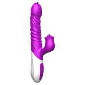 Gardj Europe Vibrator – silikonski vibrator z USB-priključkom, 10 funkcijami in funkcijo potiska/ogrevanje