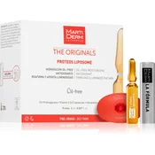 Martiderm Ampule vitamina C in E za Proteos Liposome v kombinaciji 10x2 ml in mastno kožo