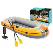 INTEX napuhujući čamac Challenger 2 za 2 osobe, s pumpom i 2 vesla, 66312
