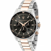 Ročna ura Maserati Sfida R8873640002 Silver/Black/Pink