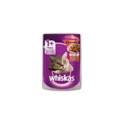 WHISKAS Vlažna hrana za macke Casserole, Govedina, 85 g