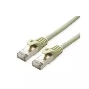 VALUE Patch kabel S/FTP, CAT6A, LSOH, 30 m, sivi 21.99.0846-5