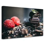 shumee Platno s potiskom Kuhinja Maline s čokolado 90x60