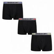 Bokserice Reebok Short Sports Trunk Phineas 3P - black/multi colour