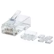 PLUG RJ45 8P/8C UTP Cat6A FOR WIRE, 80PCS