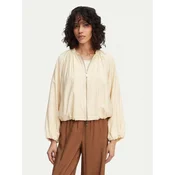 Marella Prehodna jakna Fico 2613041174 Écru Regular Fit
