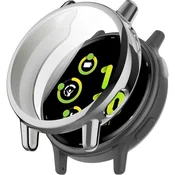 GS 2v1 ovitek z zaščitnim ovitko za Garmin Vivoactive 5, srebrn
