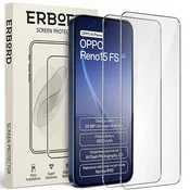 Overboard 2x kaljeno steklo za Oppo Reno 15 F / 15 FS, 9H trdo steklo, steklo