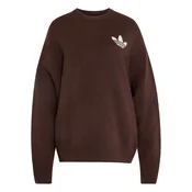 Pulover adidas Originals Athl Dept Knitted Sweater Aurora Coffee L