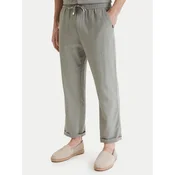 Nautica Hlače iz tkanine W126-NAMTR-1022-34X Zelena Relaxed Fit