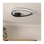 Eglo 902148 - LED stropna svetilka MOSCHELLA LED/9,7W/230V črna