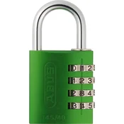Abus 145/40 obešanka na številke zelena