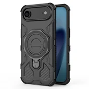 Hibridni ovitek Carbon Shield Pro za iPhone Air - black