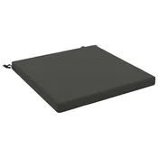 Vidaxl Sedežne blazine SOEST 100% poliester Antracit 70 x 70 x 5 cm