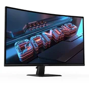 Monitor Gigabyte 31.5 (GS32QCA) 2K QHD / 180Hz / LCD / VA / HDR / Gaming / zakrivljen