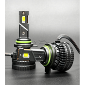 LED ŽARNICE HIR2 KIT KOMPLET X8 v16 6000lm 6000K
