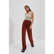 Marisse Womens Trousers L-Sp-4013 Brown